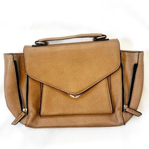 Cute Tan Satchel Handbag